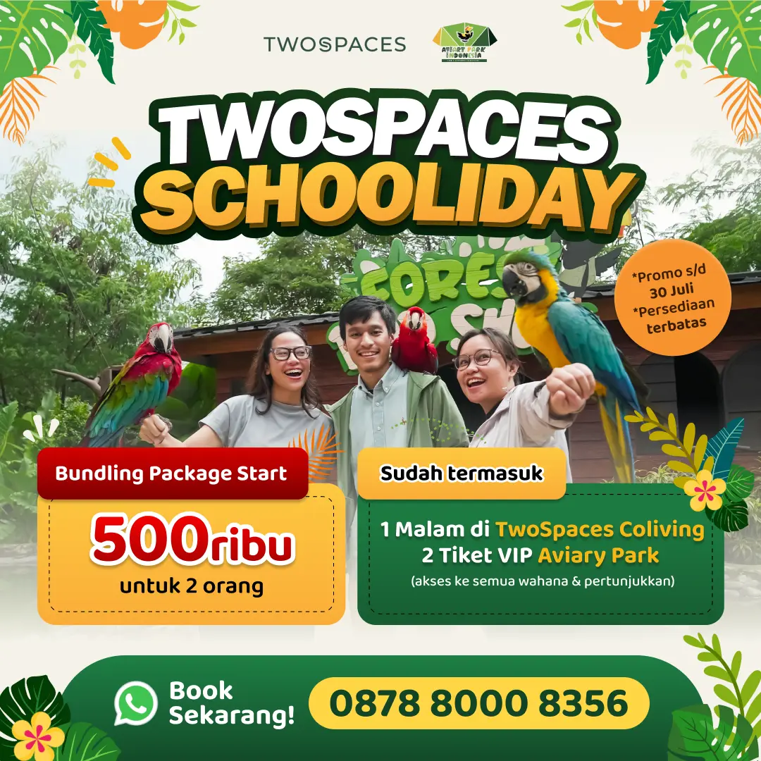 TwoSpaces Iklan Schooliday